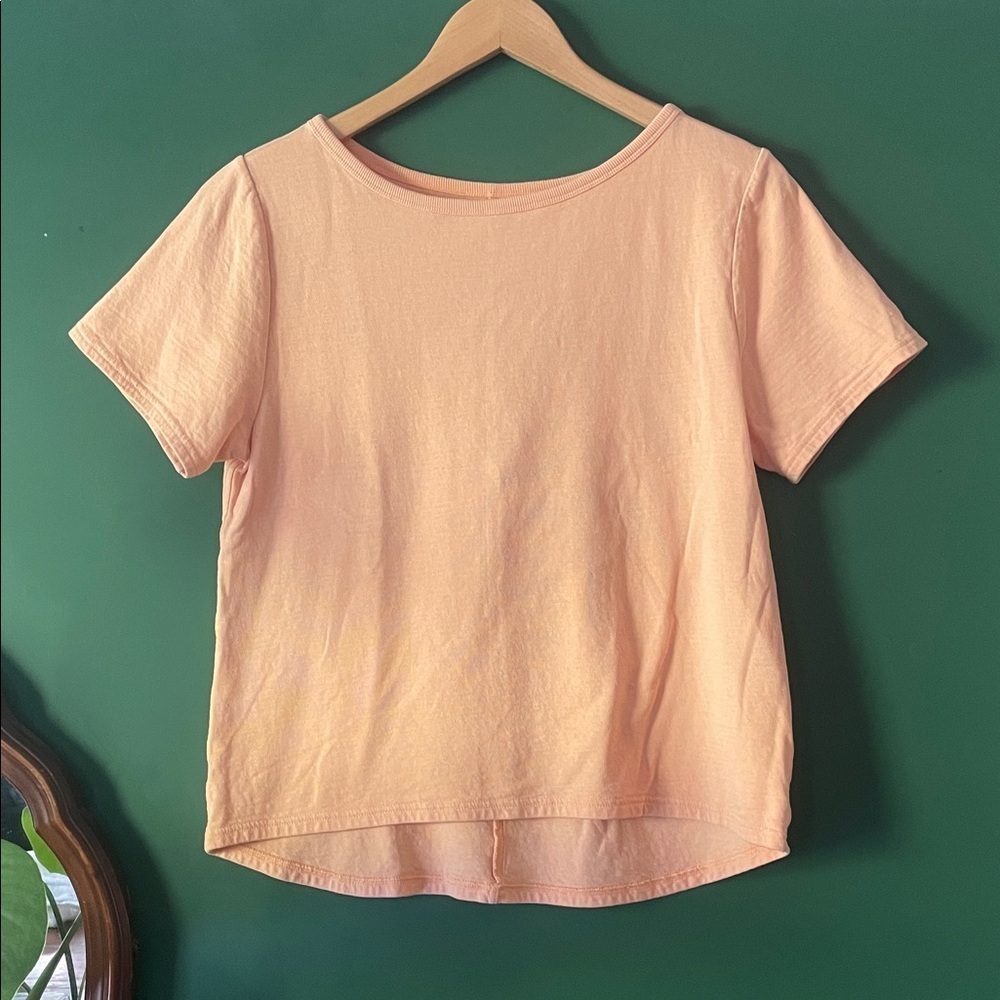 Athleta Coral Short Sleeve Tee